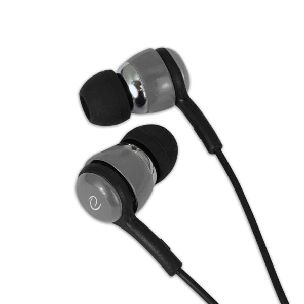 EARPHONES WITH MICROPHONE ESPERANZA EH192 BLACK-GRAPHITE 5901299941720