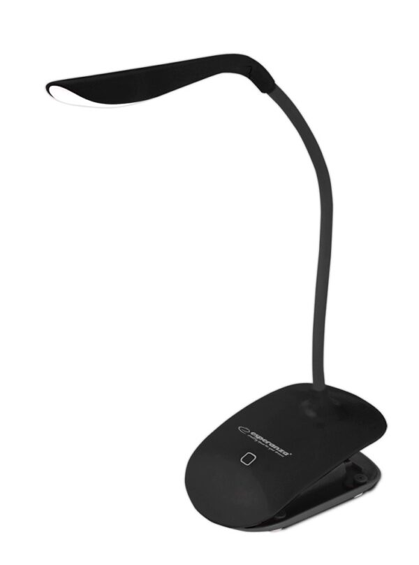 DESK LAMP LED ESPERANZA DENEB BLACK 5901299942369