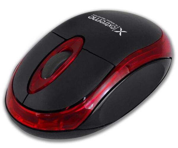 WIRELESS MOUSE BT 3D OPTICAL EXTREME XM106R CYNGUS RED 5901299946480