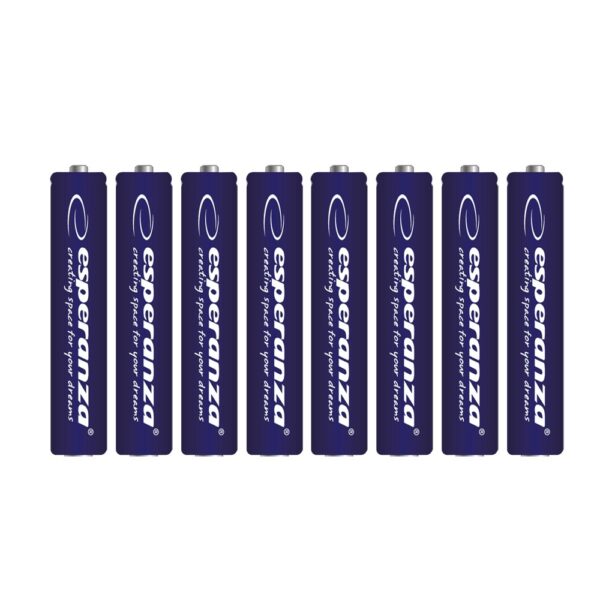 ALKALINE BATTERY AAA ESPERANZA 8PCS 5901299945315