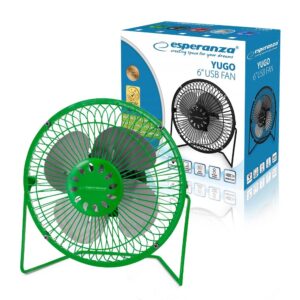 USB FAN 6' ESPERANZA EA149G YUGO GREEN 5901299910764