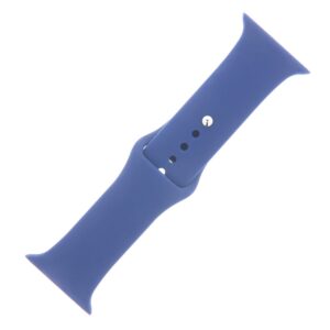 Silicone strap S/ M for Apple Watch (42/ 44/ 45mm) dark blue 5900495035745