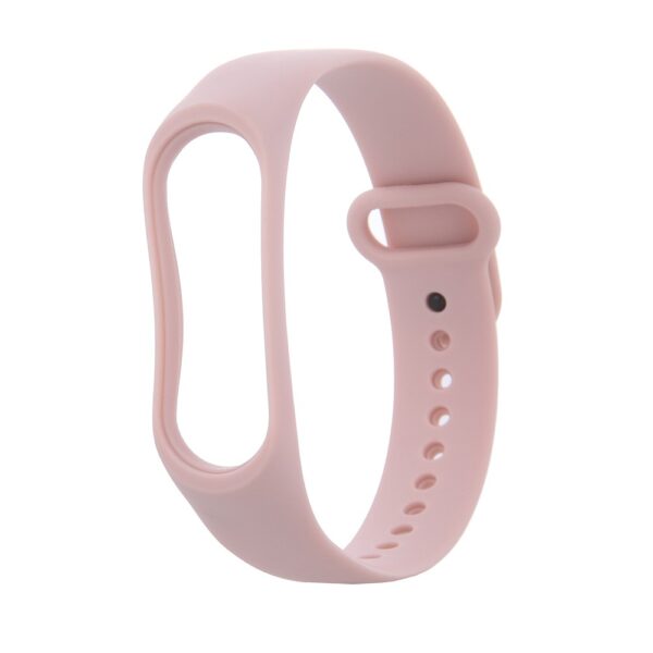 Silicone strap Xiaomi Mi Band 3/ 4 powder pink 5900495035813