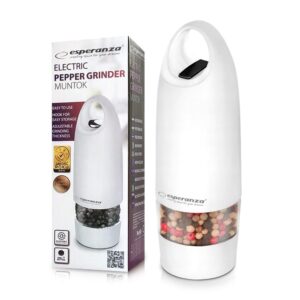 PEPPER GRINDER ESPERANZA MUNTOK WHITE 5901299917183