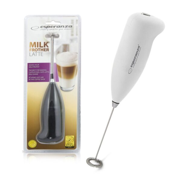 MILK FROTHER ESPERANZA LATTE WHITE 5901299931516