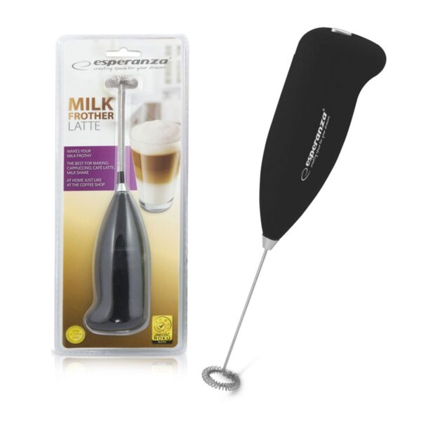 MILK FROTHER ESPERANZA LATTE BLACK 5901299915899