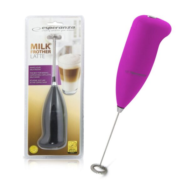 MILK FROTHER ESPERANZA LATTE PINK 5901299915875