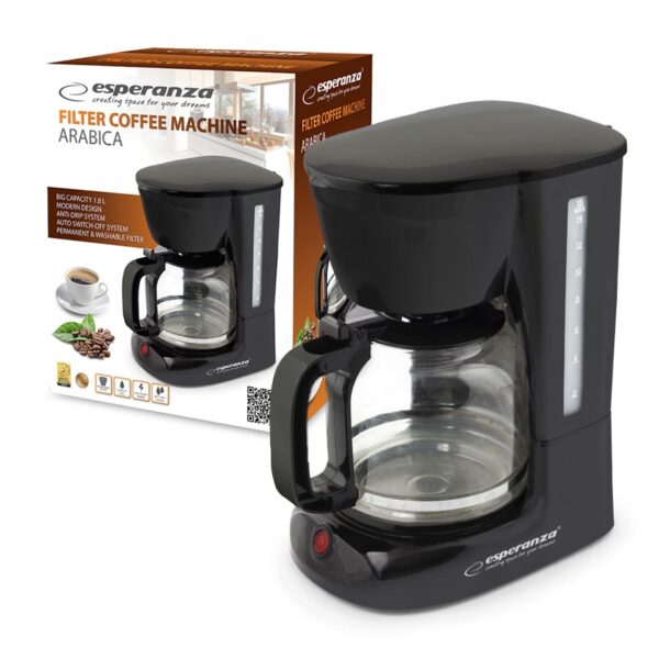 DRIP COFFEE MAKER ESPERANZA ARABICA 1.8 L 5901299931240