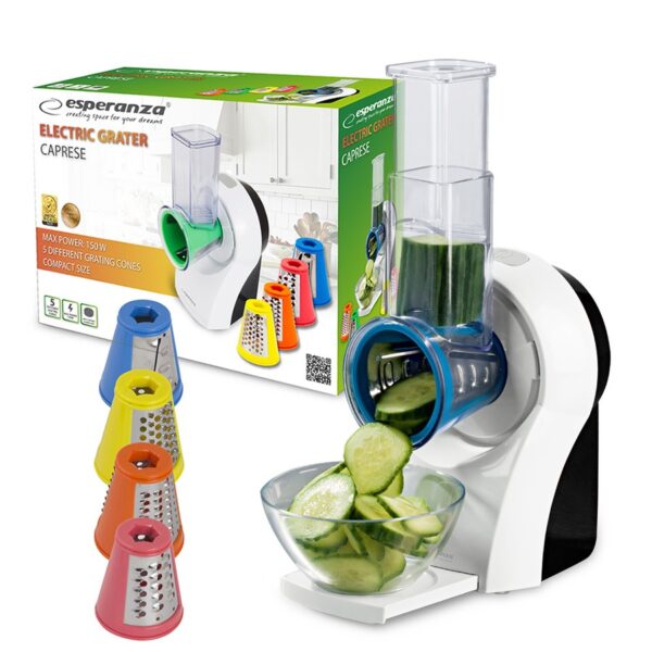 ELECTRIC VEGETABLE CUTTER ESPERANZA CAPRESE 5901299954379