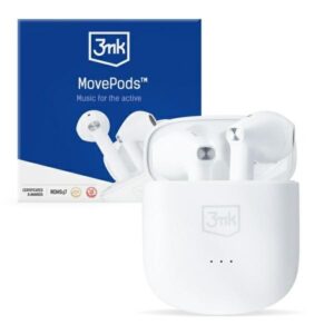 Headphones bluetooth 3MK MovePods white 5903108487832