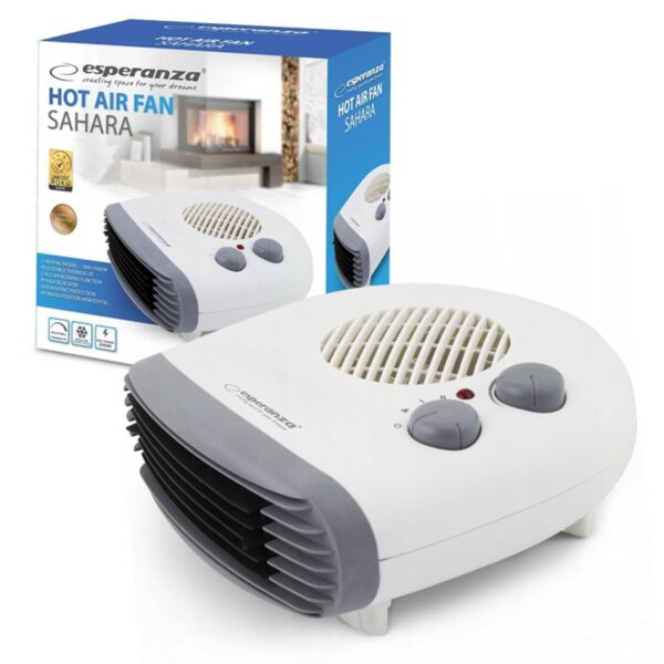 FAN HEATER 1000W/2000W ESPERANZA EHH003 SAHARA 5901299914908