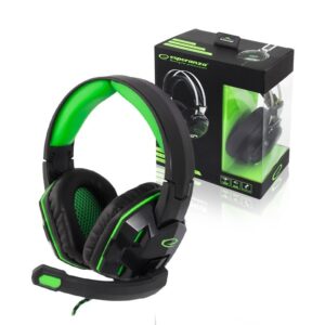 HEADSET GAMING WITH MICROPHONE ESPERANZA EGH380 VENOM 5901299943403