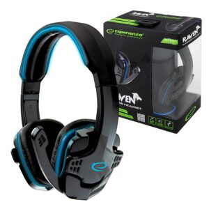 HEADSET GAMING WITH MICROPHONE ESPERANZA EGH310B RAVEN BLUE 5901299925911