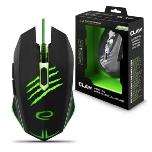 MOUSE GAMING LED 6D OPTIC USB ESPERANZA EGM209G CLAW 5901299925577