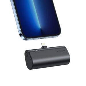 Power bank VEGER PlugOn 5000mAh with built-in connector Lightning 8-pin PD20W (W0556P) 6970453555058