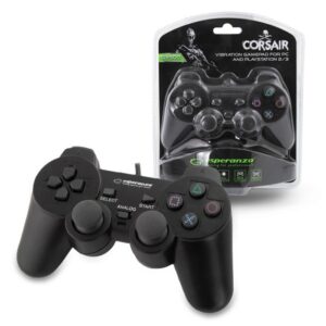 GAMEPAD PC/PS3/PS2 USB ESPERANZA CORSAIR BLACK 5905784769448