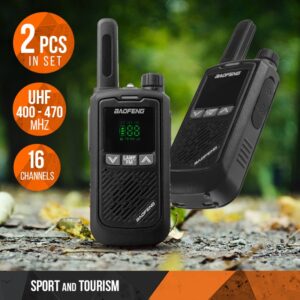 Walkie Talkie Baofeng T17 2x Shortwave black