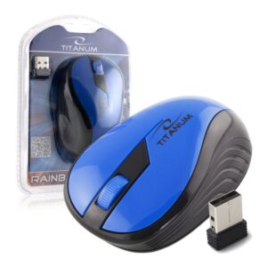 WIRELESS MOUSE 2.4GHZ 3D OPTICAL USB ESPERANZA TM114B RAINBOW BLUE 5901299904763