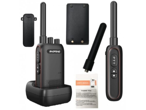 WALKIE TALKIE BF358 HT BAOFENG BLACK