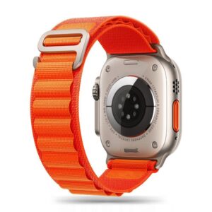 SMART WATCH BAND NYLON PRO APPLE WATCH 4 / 5 / 6 / 7 / 8 / SE (38 / 40 / 41 MM) ORANGE 9490713930717