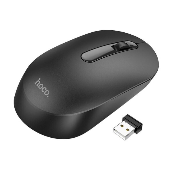 Wireless mouse HOCO Platinium 2,4G GM14 black 6931474757869