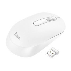 Wireless mouse HOCO Platinium 2,4G GM14 white 6931474757876