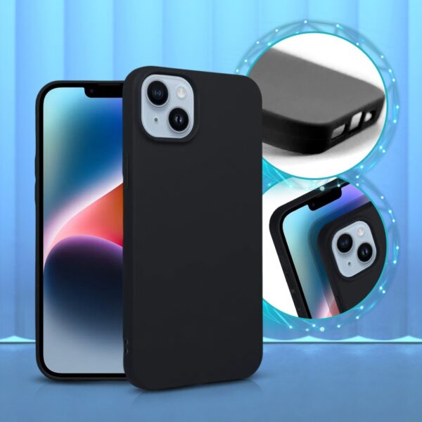 BACK CASE MATT iPhone X/ XS black 5903396174421