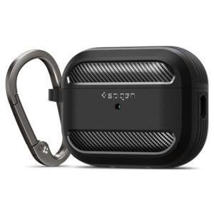 SPIGEN RUGGED ARMOR APPLE AIRPODS PRO 1 / 2 MATTE BLACK 8809811869002