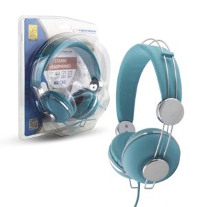 HEADSET AUDIO ESPERANZA EH149T MACAU TURQUOISE 5901299908402