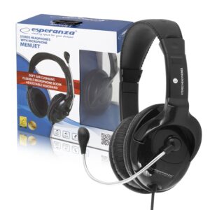 HEADSET WITH MICROPHONE ESPERANZA EH101 MENUET 5905784767840