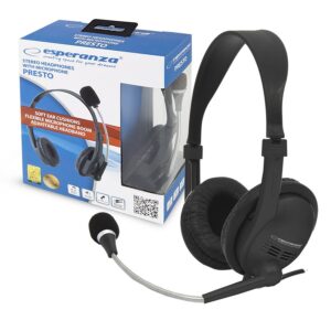 HEADSET WITH MICROPHONE ESPERANZA EH115 PRESTO 5905784767987