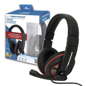 HEADSET WITH MICROPHONE ESPERANZA EH118 SONATA 5905784768373