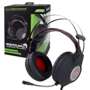 HEADSET GAMING WITH MICROPHONE ESPERANZA EGH440 NIGHTCRAWLER 5901299955994