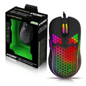 MOUSE GAMING LED RGB 6D OPTIC USB ESPERANZA EGM305 ANTEROS 5901299938416