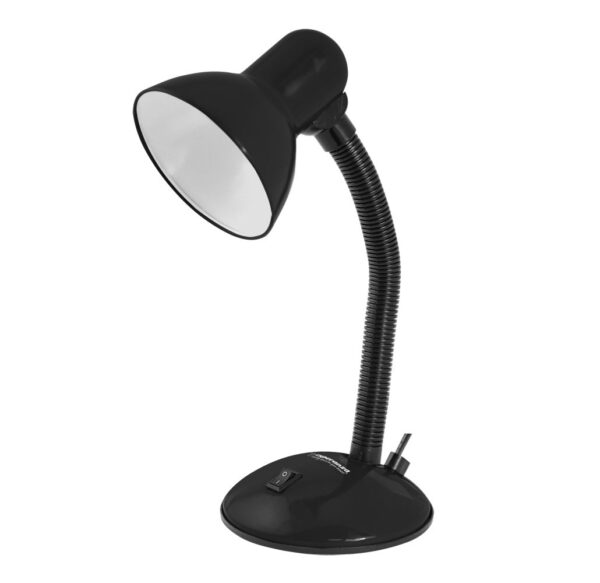 DESK LAMP ESPERANZA E27 ARCTURUS BLACK 5901299943687