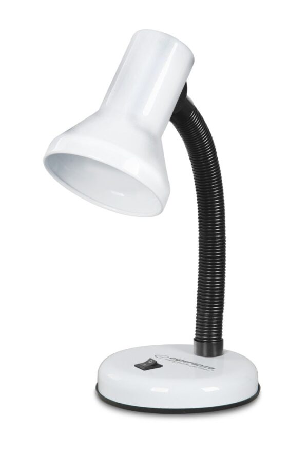 DESK LAMP ESPERANZA E27 ALTAIR WHITE 5901299943755