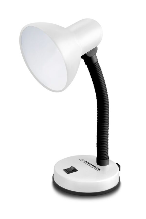 DESK LAMP ESPERANZA E27 VEGA WHITE 5901299943809