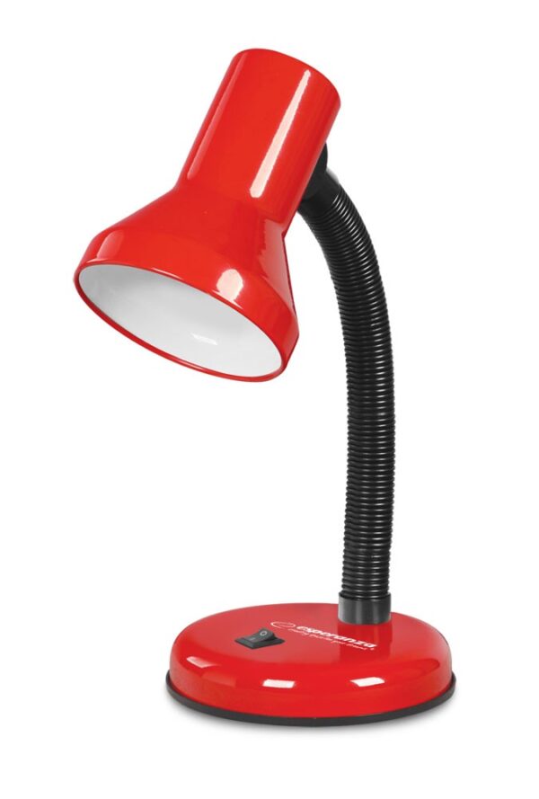 DESK LAMP ESPERANZA E27 ALTAIR RED 5901299943748