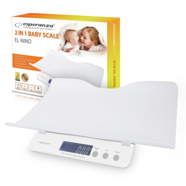 CHILDREN'S SCALE FOR TOODLERS 2IN1 ESPERANZA EBS017 EL NINO 5901299954768