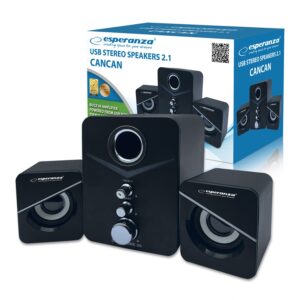 SPEAKERS 2.1 USB ESPERANZA CANCAN 5901299945155