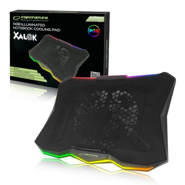 COOLING PAD NOTEBOOK LED RGB ESPERANZA XALOK 5901299957875