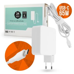 Universal Power Supply 65W USB typ-C USB-C (white) Mi Notebook Air 12.5/Macbook 12/Macbook Pro 13 ZZ/USBC65W 5903050371913