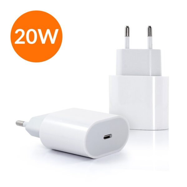 !!!best price!!! TRAVEL CHARGER TYPE-C 20W GREY-WHITE bulk 5903271611355