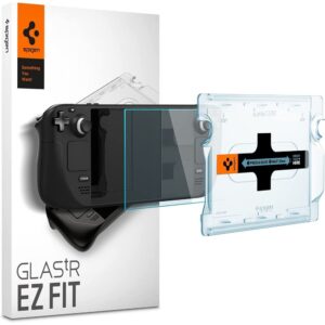 TEMPERED GLASS SPIGEN GLAS.TR ”EZ FIT” STEAM DECK CLEAR 8809896740074