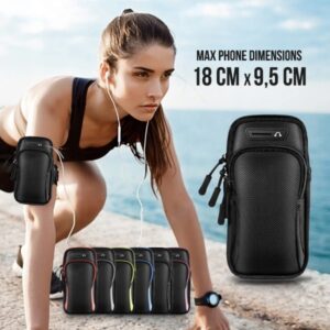 SPORT ARMBAND CASE FOR MOBILE PHONE 18X9,5 CM