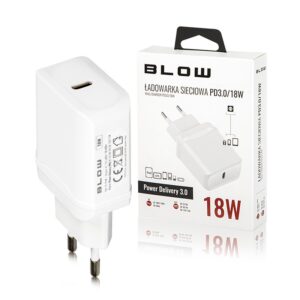 Travel charger BLOW with USB-C port PD3.0 18W