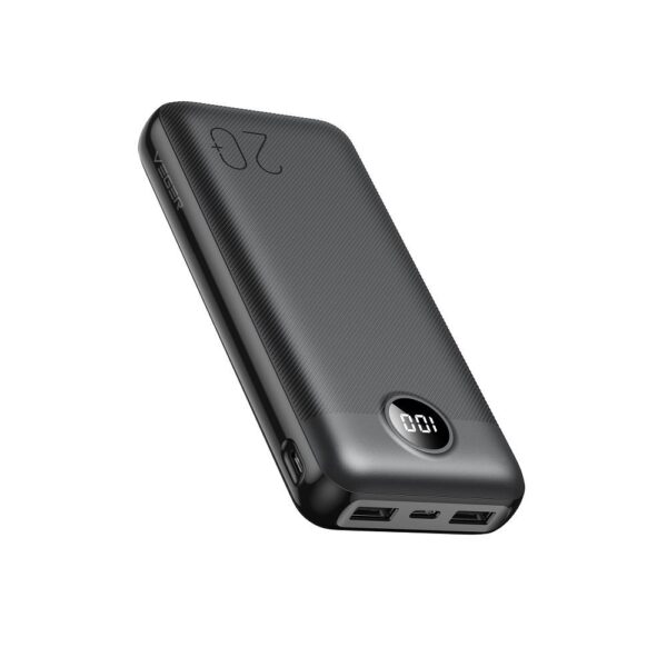 Power bank VEGER L20S 20 000mAh LCD Quick Charge PD20W (VP2039PD) black 6970453555362