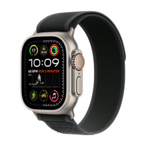 Watch Apple Watch Ultra 2 Natural LTE 49mm Titanium Case with Trail Loop M/L - Black