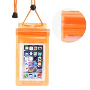 Waterproof case universal orange 5901737275042