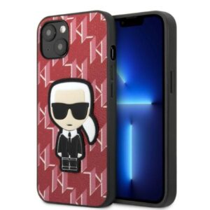 Karl Lagerfeld iPhone 13 KLHCP13MPMNIKPI hard case Monogram Iconic Karl red 3666339049416